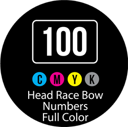 Picture of Head Race Bow Numbers