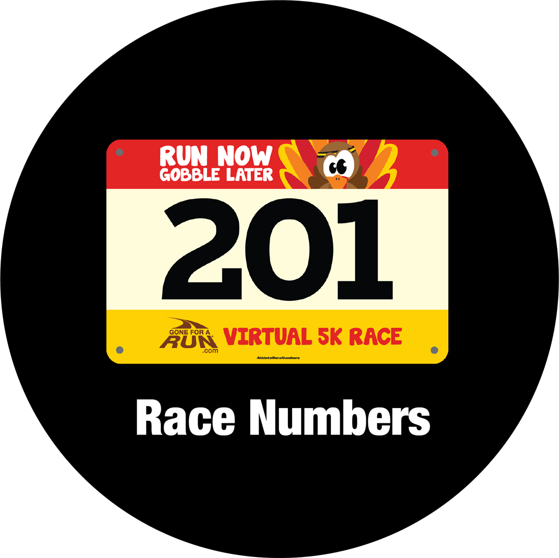 Race Numbers Custom Printed For Racing EventsRace Numbers Custom
